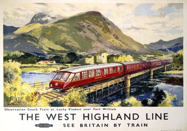 The West Highland Line by Jack Merriott